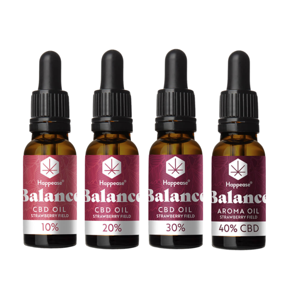 Happease CBD Öl 10% - 40% BALANCE