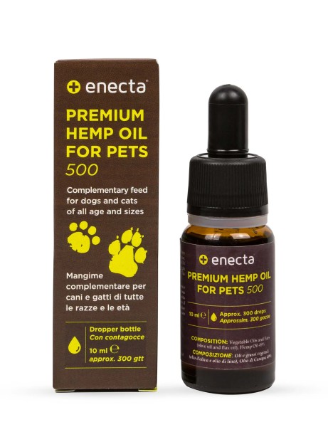 ENECTA Premium Hanföl für Tiere 5% - 10ml