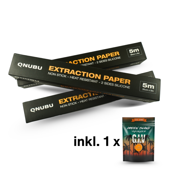 Qnubu Pergamentpapier 30cm x 5m + GIV Bag