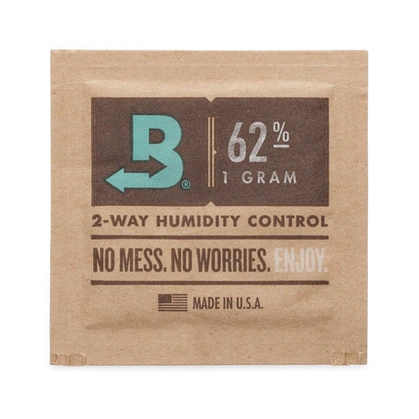 Boveda Humidipaks 62% RH - 1 Gramm Einzaln Verpackt