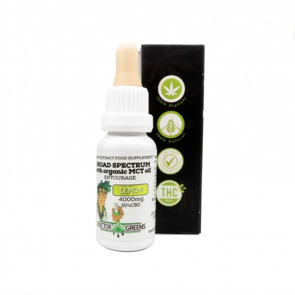 Doctor Greens 20% CBD-Aromaöl - 20ml