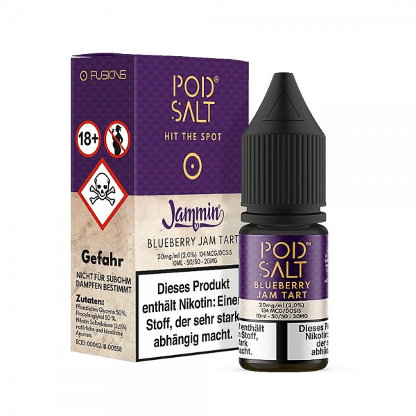 Pod Salt BLUEBERRY JAM TART - 20mg/ml