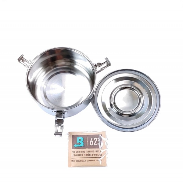 Freshkeeper Vakuum Edelstahl Container mit Boveda