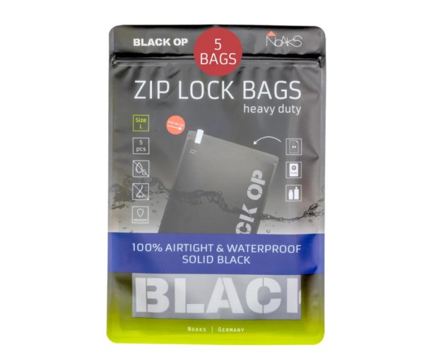 Noaks Bags Schwarz, L - 5 Stk.
