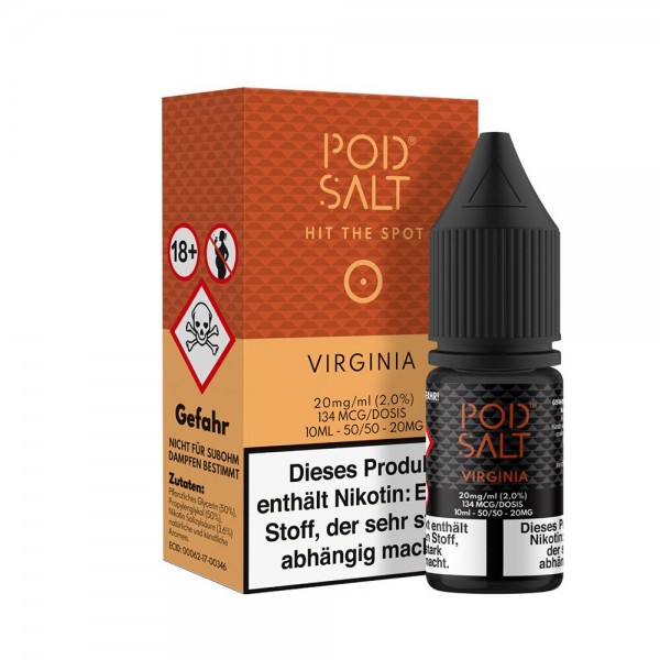 Pod Salt VIRGINIA 10 ml