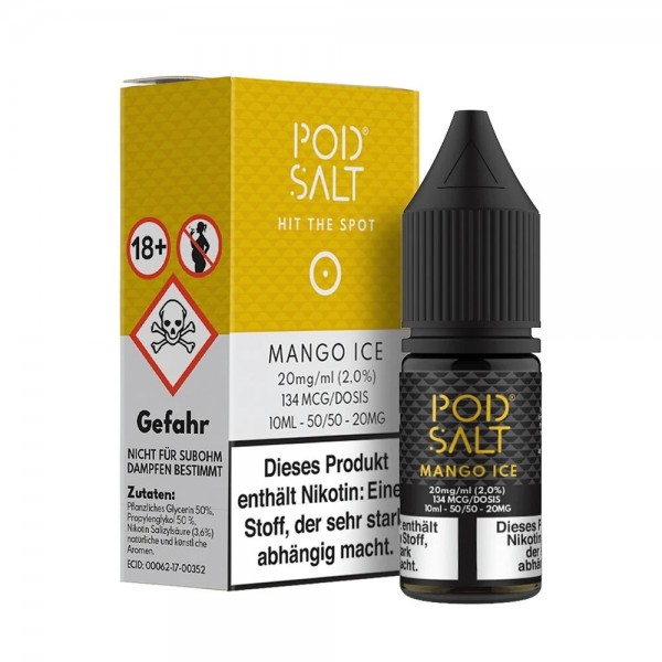 Pod Salt MANGO ICE - 11mg/ml