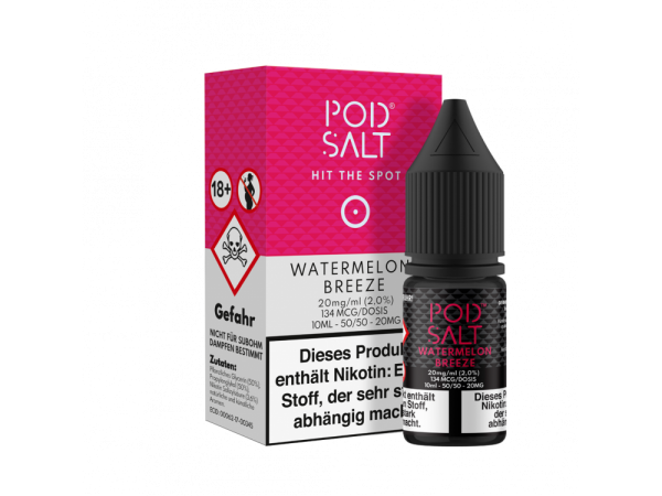 PodSalt WATERMELON BREEZE- 20mg