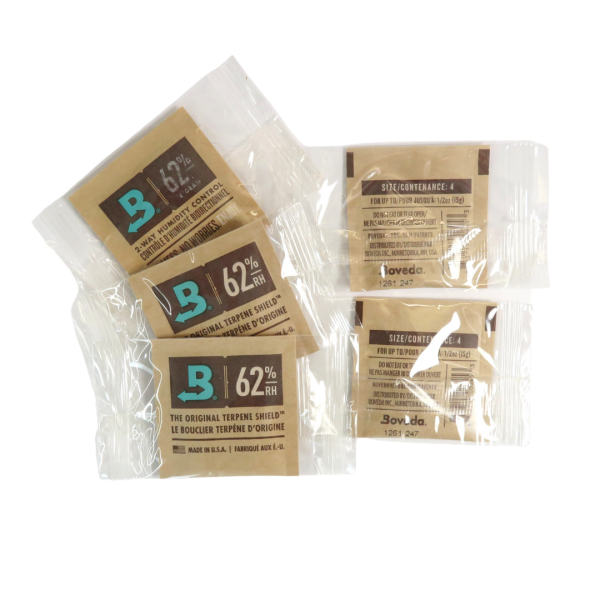 Boveda Humidipaks 62% RH - 4 Gramm Einzeln verpackt