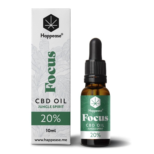 Happease CBD Öl 10% - 40% FOCUS