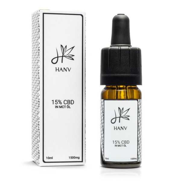HANV CBD in BIO MCT Öl - 15%
