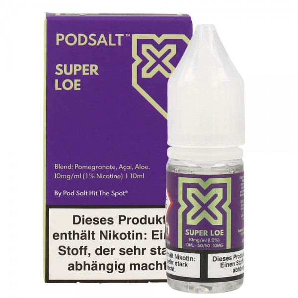 Pod Salt X SUPER LOE - 20mg/ml