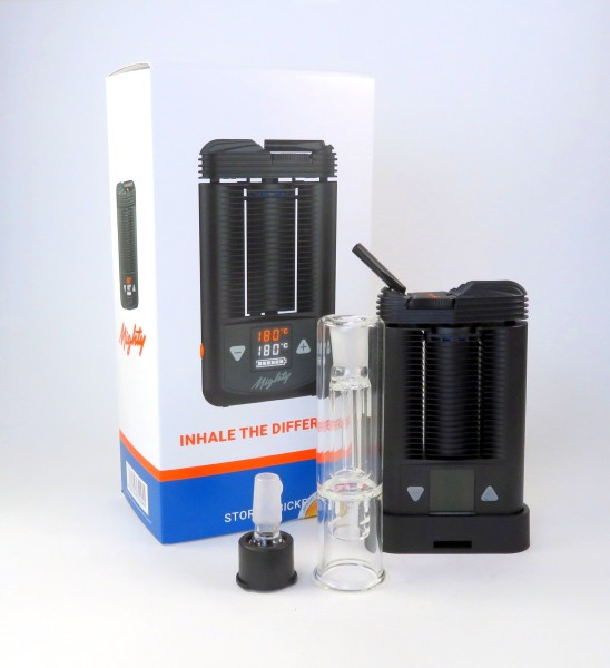 MIGHTY Vaporizer + Wasserfilter + Adapter 14mm + Standfuß